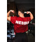 Футболка Nebbia Oversized T-shirt GYM ESSENTIALS Dark Red 381