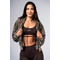 Спортивная кофта Nebbia Relaxed Zip Hoodie POWER Light Brown Camo 895