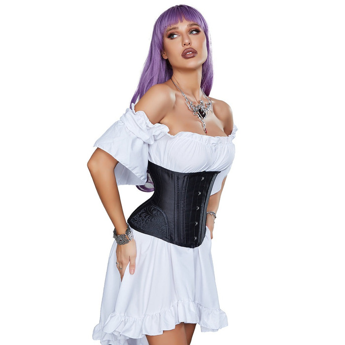 Корсет Star Night Corset с крючками и шнуровкой, черный, L (без коробки)