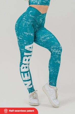 Легінси Nebbia Workout leggings ROUGH GIRL Green 616