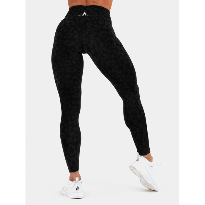 Легінси Ryderwear Instinct Scrunch Bum Leggings - Leopard Black