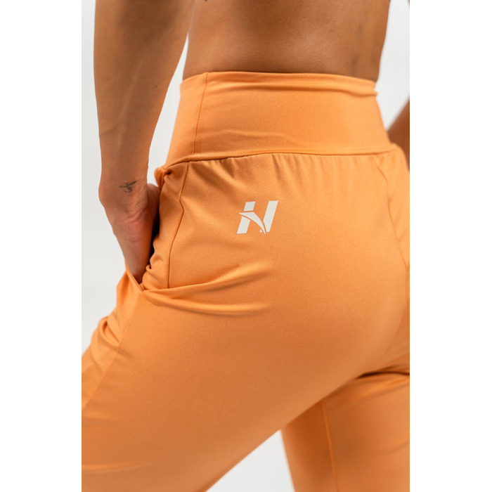 Штани Shiny Slim Fit Leggings Pants SLEEK Orange 482