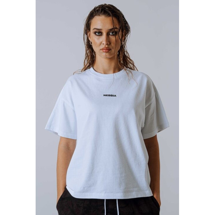 Футболка Nebbia Relaxed Tee POWER White 894