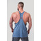 Майка Nebbia Washed Muscle Back Stringer GOLDEN AGE Blue 791