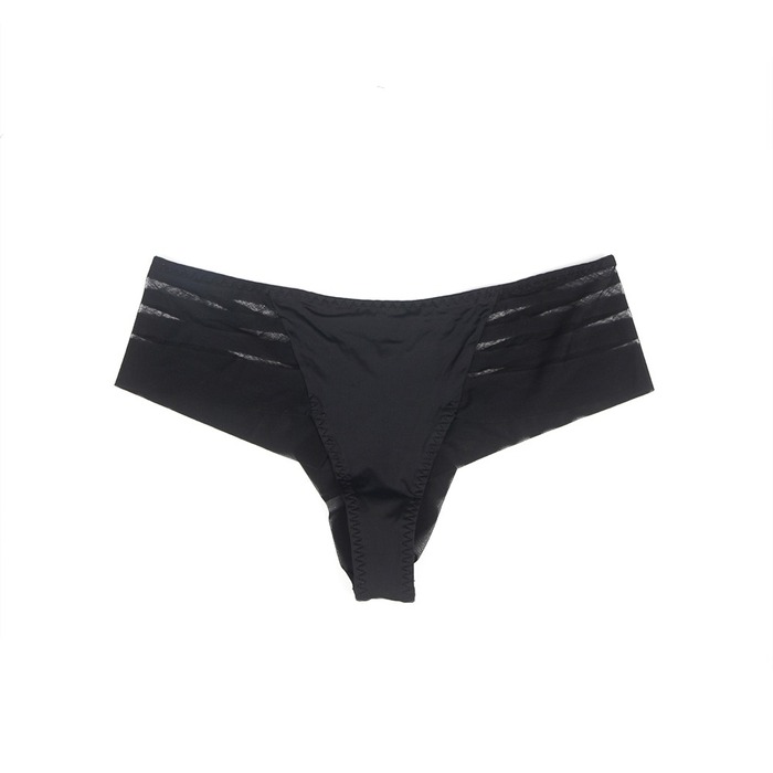 Трусы высокие Star Night, чёрные, M