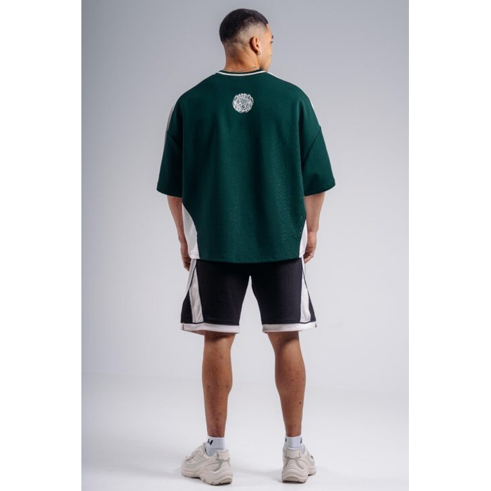 Футболка Nebbia Oversized T-Shirt PRIMAL Dark Green 869