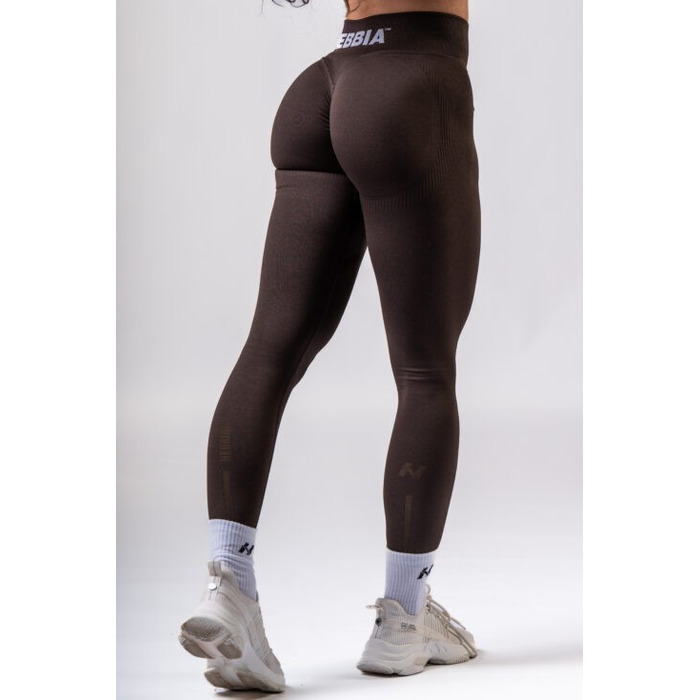 Легінси Nebbia High-Waist Push-Up Leggings POWER Dark Brown 888