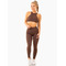 Топ Level Up High Impact Sports Bra - Chocolate