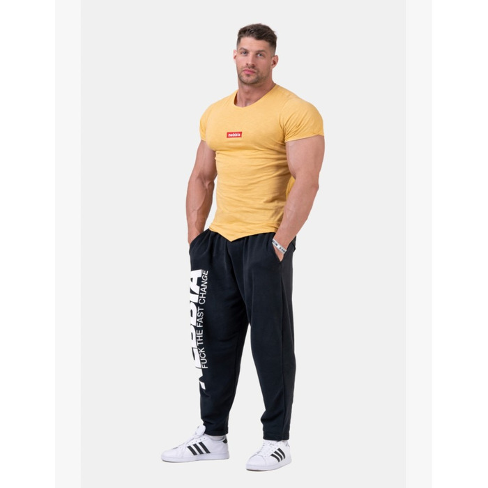 Штани Nebbia Iconic Sweatpants BEAST MODE-ON Black 198