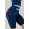 Велосипедки Nebbia High waisted biker shorts 10'' GYM THERAPY Dark Blue 628 Blue Dark