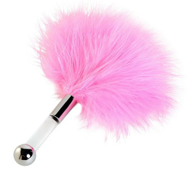 Пушок на короткой ручке Runye, розовый