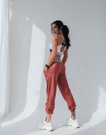 Штани NEBBIA SPORTS DROP CROTCH PANTS 529 Peach