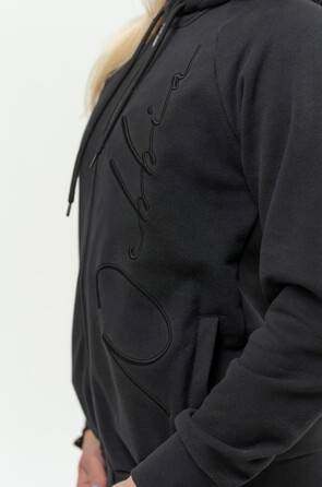 Худі Nebbia Women's Classic Zip-Up Hoodie INTENSE Signature Black 845
