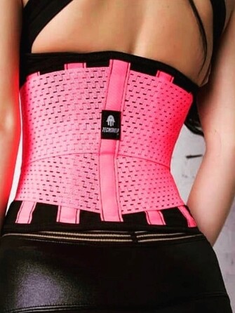 Пояс Tecnomed Fitness Belt Body Shaper 615762 Pink
