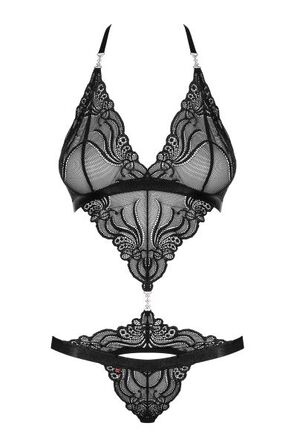 Боди Obsessive 828-TED-1 teddy S/M