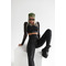 Легінси BLACK LEGGINGS WITH DETAIL ON THE BACK