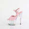 Босоніжки Pleaser Adore-709HT **7-дюймовий каблук, 2 3/4-дюймовий тонований ремінець на щиколотці з PF, ніжно-рожевий