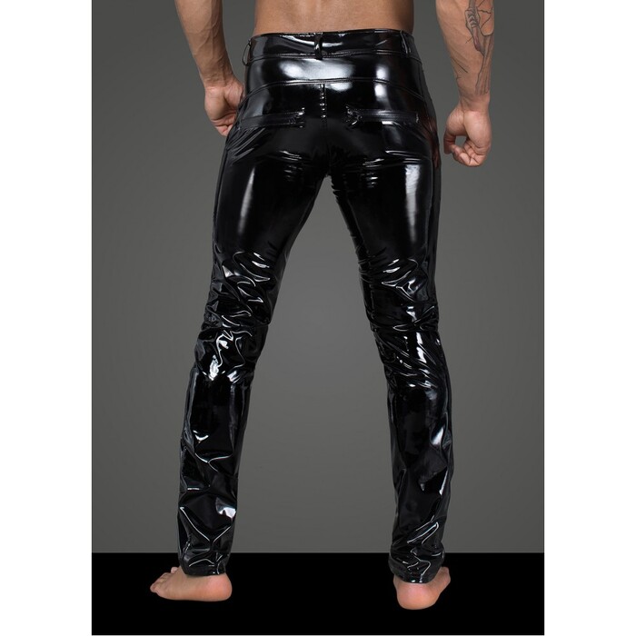 Штаны винил H060 Noir Handmade L