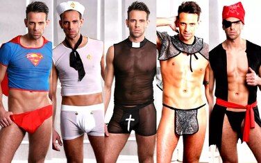 Чоловічий костюм поліцейського для рольових ігор Sunspice 3 предмета, чорний, One Size