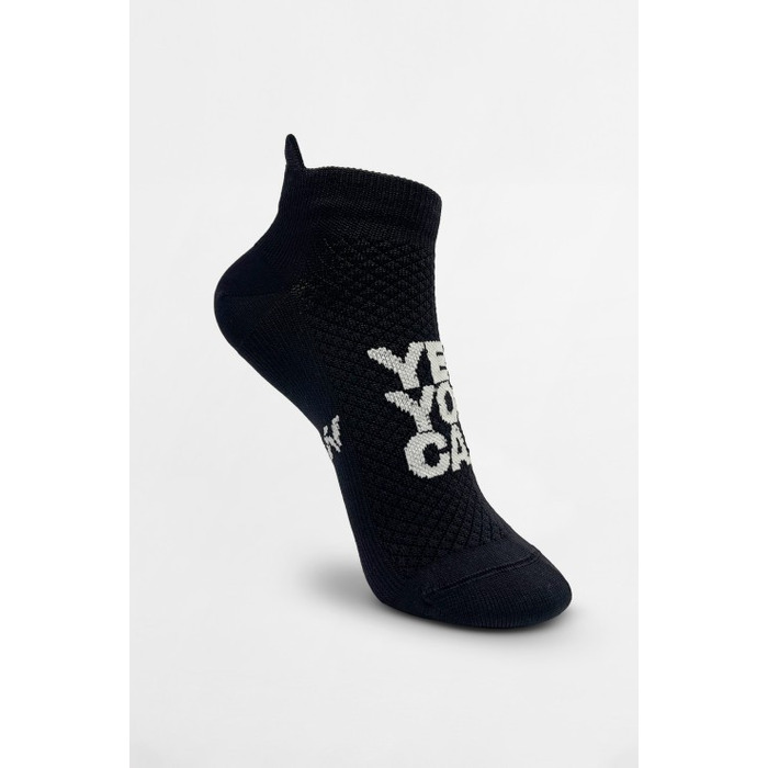 Шкарпетки NEBBIA 'HI-TECH' Ankle Socks YES YOU CAN Black 122