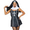 Костюм черниці Leg Avenue, XS, Naughty Nun 2 предмети, чорний