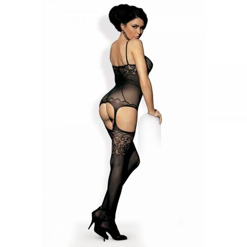 Комбинезон Obsessive BODYSTOCKING F204 черный S/M/L