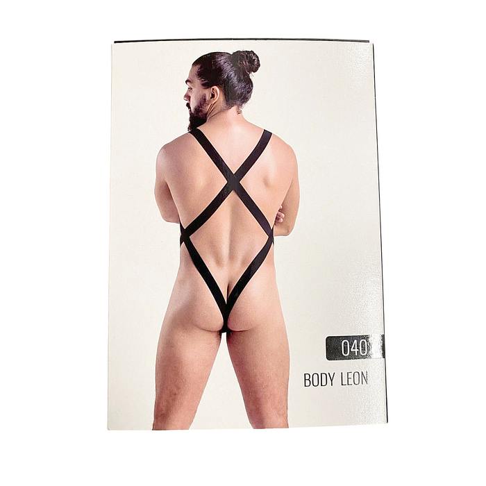 Мужское эротическое белье Passion LEON 040 черное, L/XL