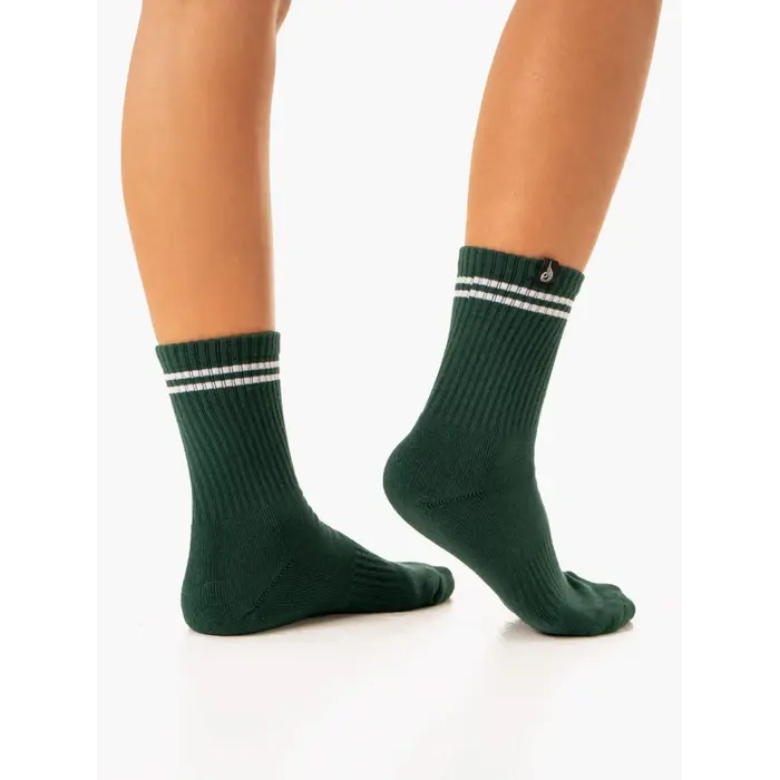 Носки Ryderwear Stripe Crew Socks - Green (1 шт.)