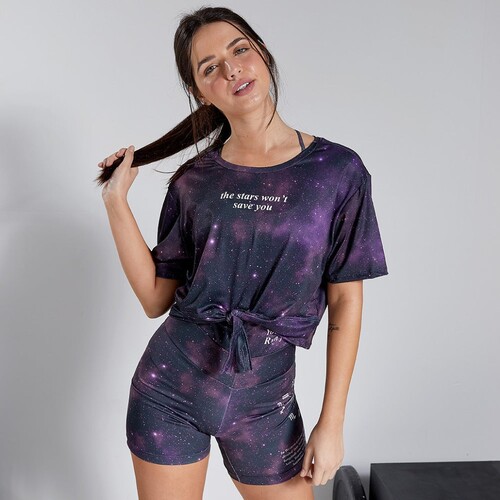 Футболка Labellamafia Cropped Mystical Universe Logo 21426