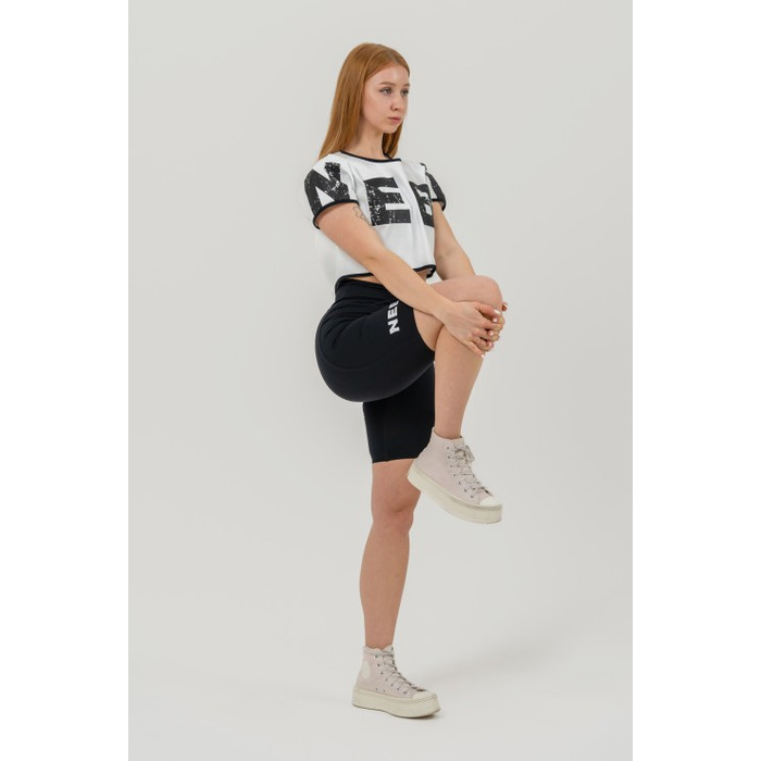 Топ Nebbia Oversized crop top GAME ON White 610