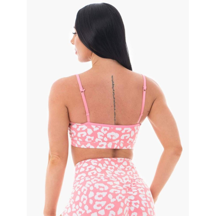 Cпортивный топ Animal Sports Bra Leopard Pink