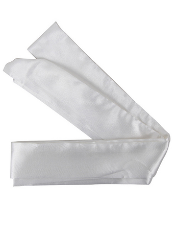 Кружевной халат Star Night с поясом и стрингами, белый, XS-S