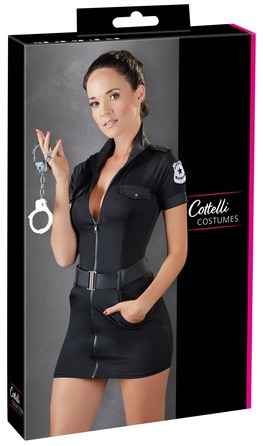 Костюм поліцейської Cottelli Collection Police Dress для рольових ігор, M