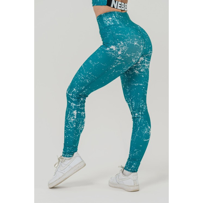 Легінси Nebbia Workout leggings ROUGH GIRL Green 616