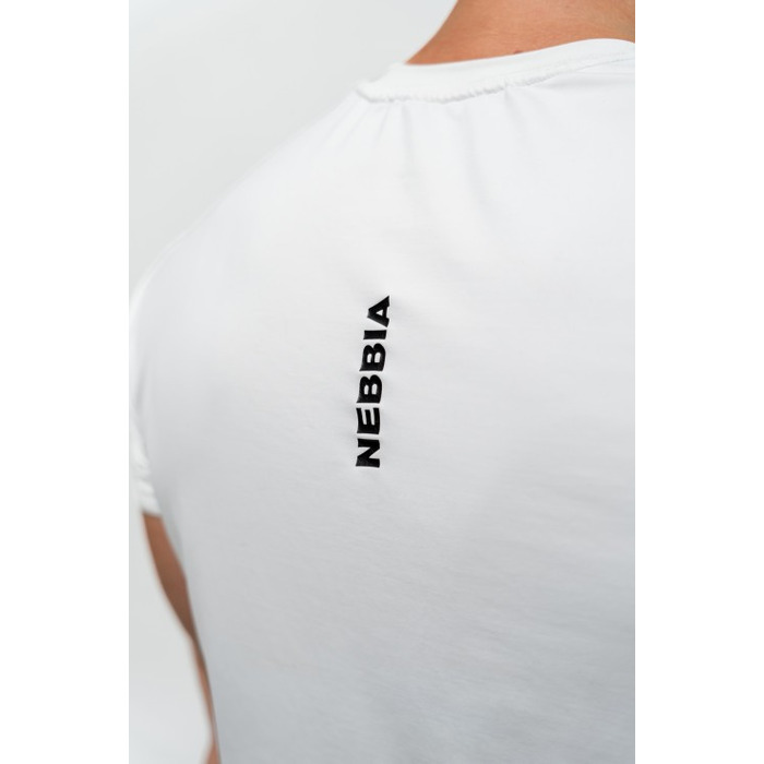Футболка Nebbia Short-Sleeve Sports T-shirt Resistance White 348