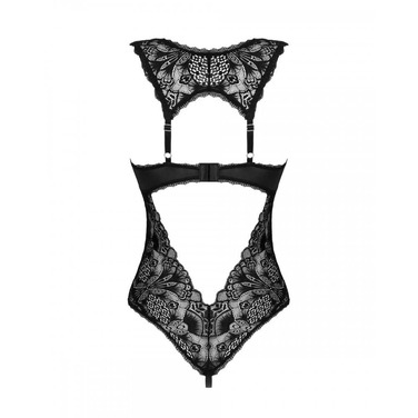 Кружевное боди с интимным вырезом XS/S Donna Dream Obsessive