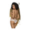 Сексуальні трусики Penthouse Adore me white (S/M)