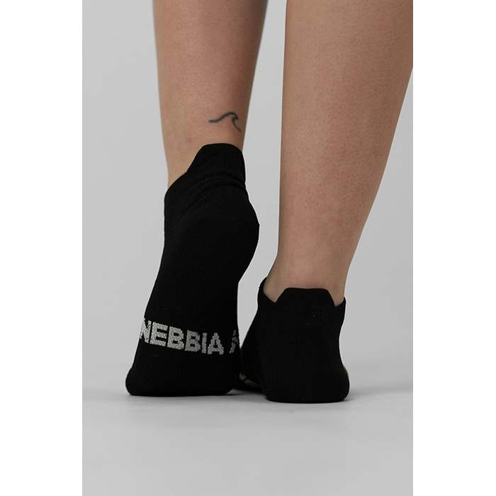 Шкарпетки NEBBIA 'HI-TECH' Ankle Socks YES YOU CAN Black 122