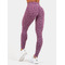 Женские лосины для тяжелой атлетики Ryderwear Instinct Scrunch Leopard Purple