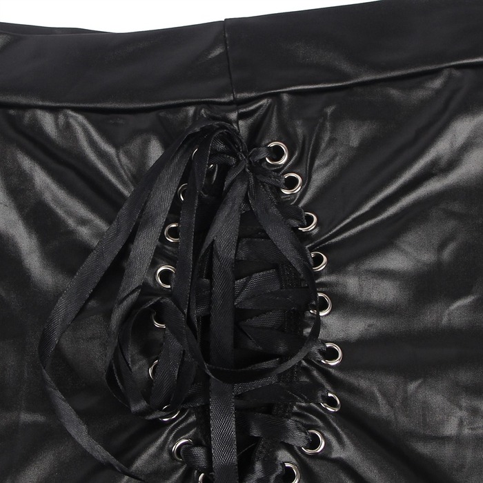 Костюм секретарки Star Night сорочка та спідниця, чорно-білий, XS-S