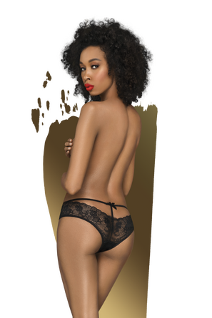 Сексуальные трусики Penthouse Adore me black(M/L)