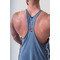 Майка Nebbia Washed Muscle Back Stringer GOLDEN AGE Blue 791