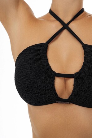 Купальний топ Nebbia SANTOS bikini top Black 767