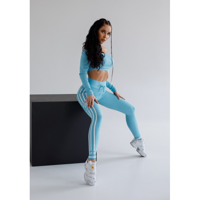 ЛЕГИНСЫ SKY BLUE HONG KONG FITZONA GIRL 14644