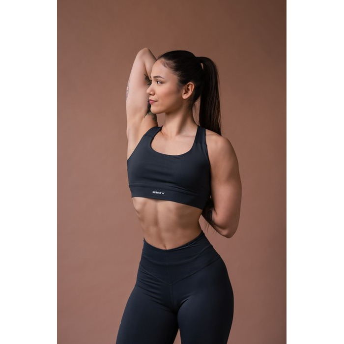ТОП ACTIVE SPORTS BRA WITH MEDIUM IMPACT BLACK 413