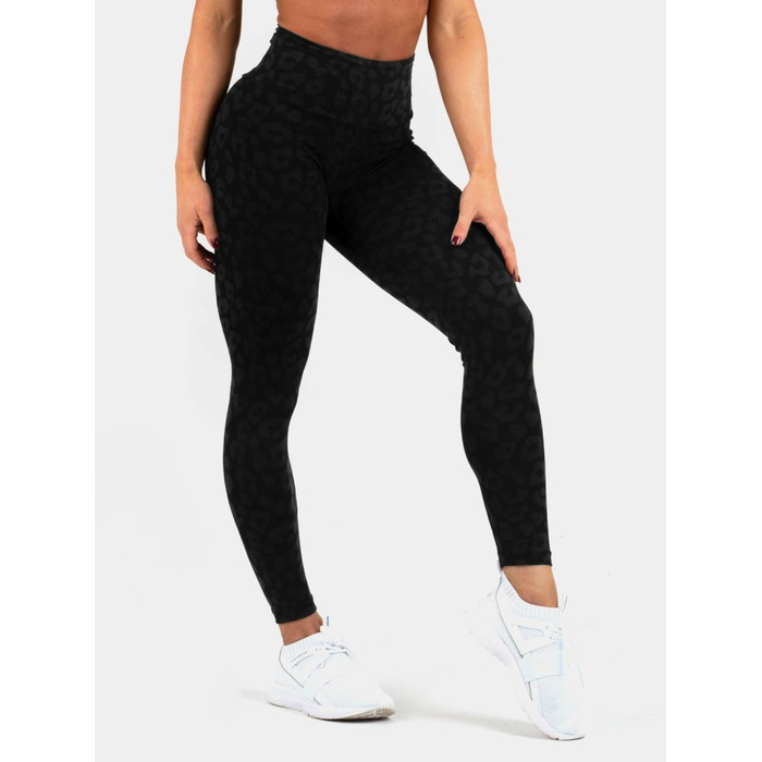 Легінси Ryderwear Instinct Scrunch Bum Leggings - Leopard Black