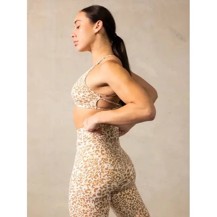 Леггинсы Ryderwear Empower High Waisted Leggings - Vanilla Leopard