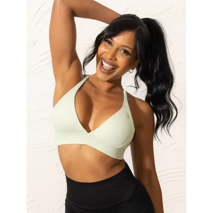 Топ Ryderwear NKD Low Neck Sports Bra - Cucumber