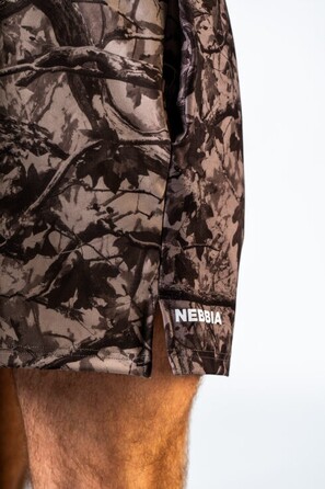 Шорти Nebbia Training Shorts POWER Light Brown Camo 902