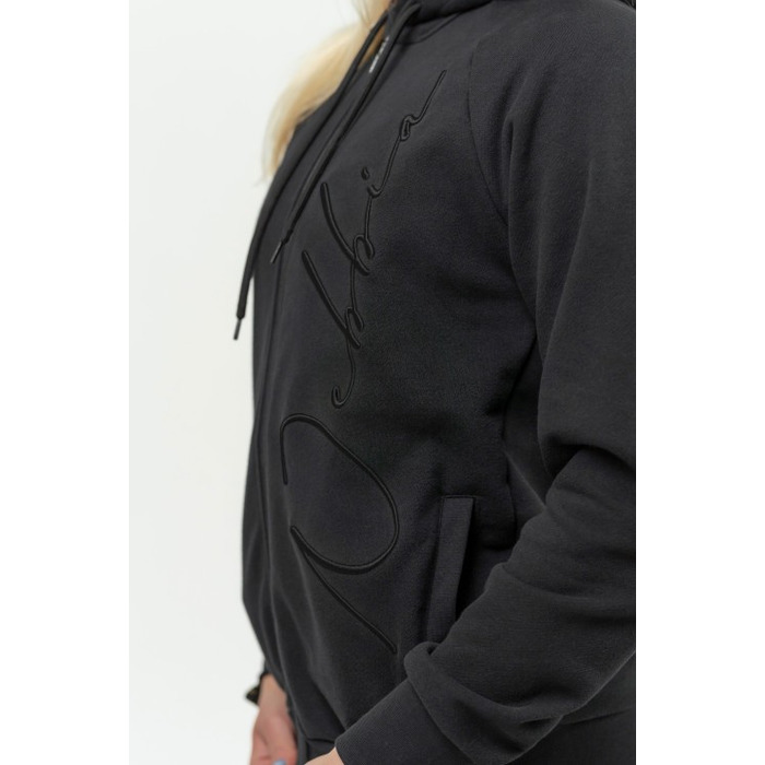Худі Nebbia Women's Classic Zip-Up Hoodie INTENSE Signature Black 845